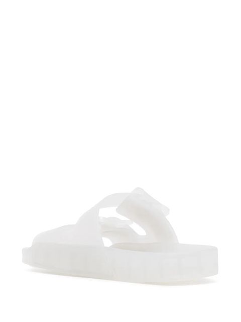 Balenciaga Mallorca rubber sandals - White