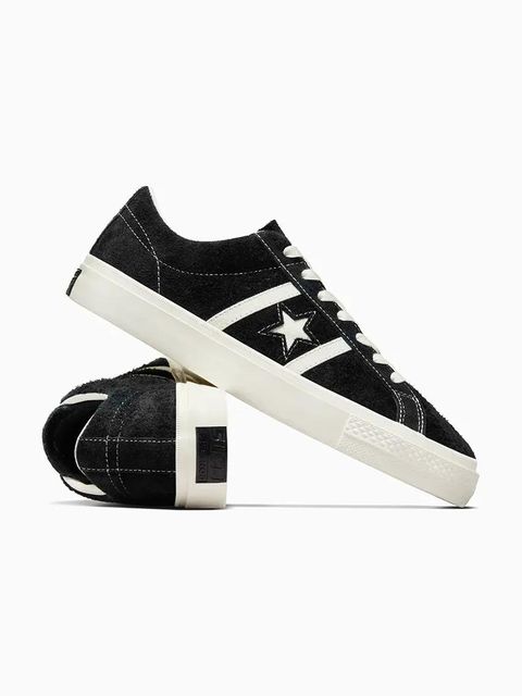 Converse tenisówki zamszowe One Star Academy PRO kolor czarny A06426C