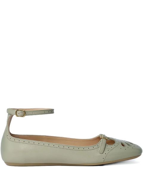 Chloé adjustable strap slides - Neutrals