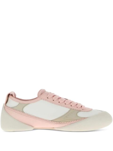Alexander McQueen Flexion leather panelled lace-up trainers - White - zdjęcie produktu nr 1