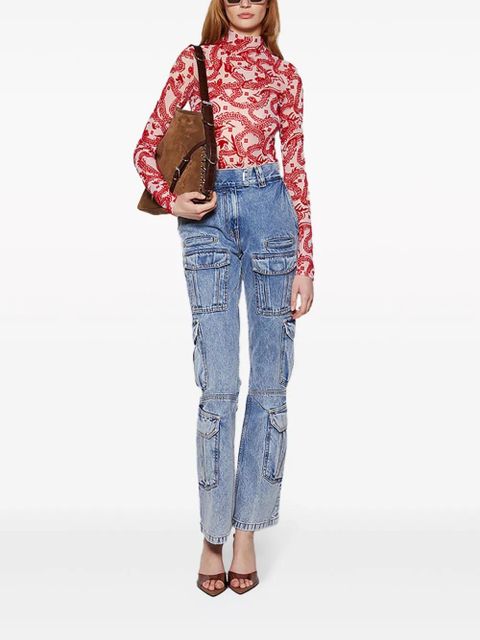 Givenchy bootcut cargo jeans - Blue - zdjęcie produktu nr 2