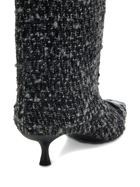 Diesel 40mm D-venus pointed-toe boots - Black