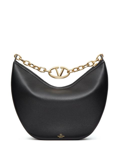 Valentino Garavani medium VLogo Moon shoulder bag - Black