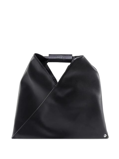 MM6 Maison Margiela Japonese logo handle mini tote bag - Black - zdjęcie produktu nr 1