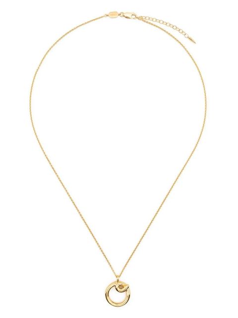 Missoma Curly Molten initial pendant necklace - Gold - zdjęcie produktu nr 2