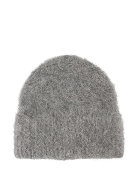 TOTEME alpaca knit beanie - Grey - zdjęcie produktu nr 2