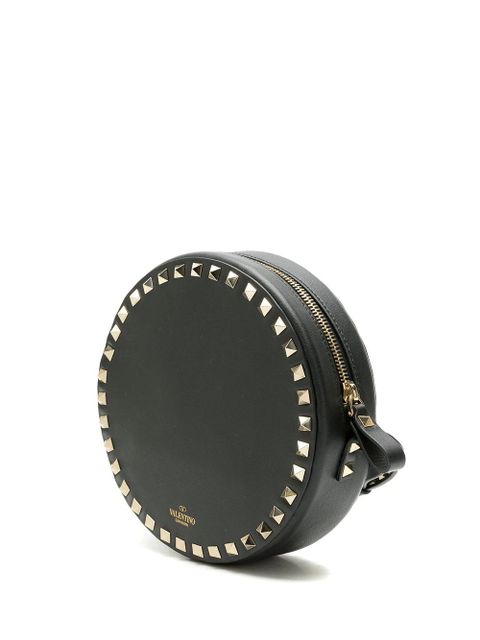 Valentino Garavani Rockstud leather crossbody bag - Black