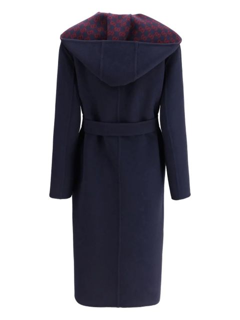 Gucci reversible hooded coat - Blue - zdjęcie produktu nr 2