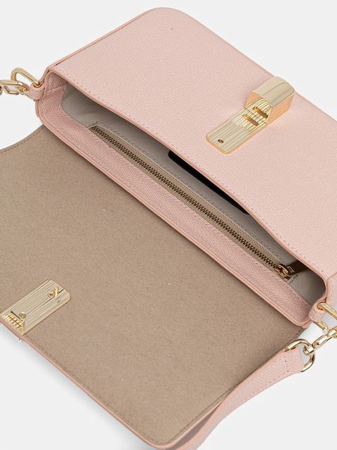 Furla torebka skórzana kolor różowy WB01826 ARE000 4355S