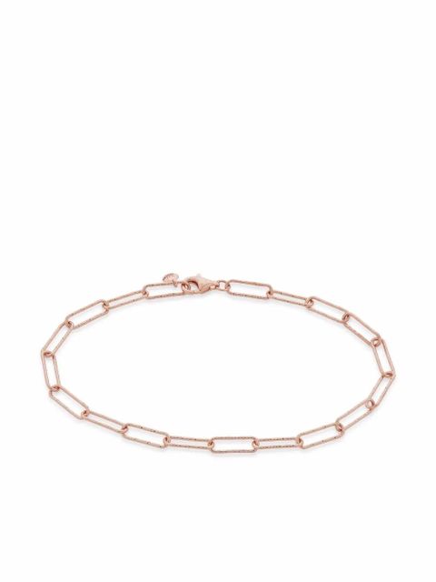 Monica Vinader Alta textured chain bracelet - Pink - zdjęcie produktu nr 1