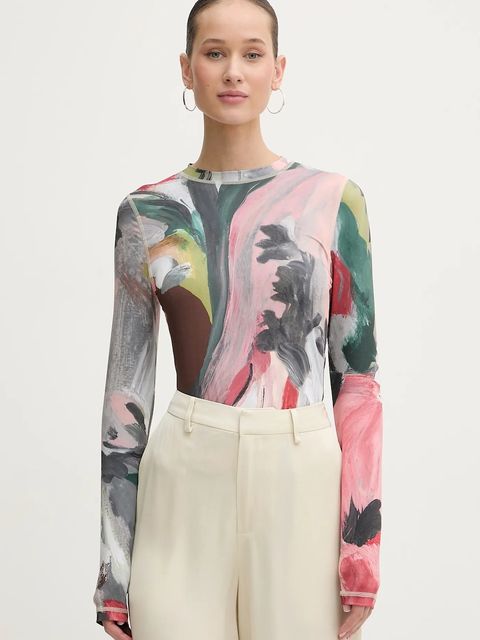 Stine Goya longsleeve kolor różowy SG-PS26-T007-2244 - zdjęcie produktu nr 1