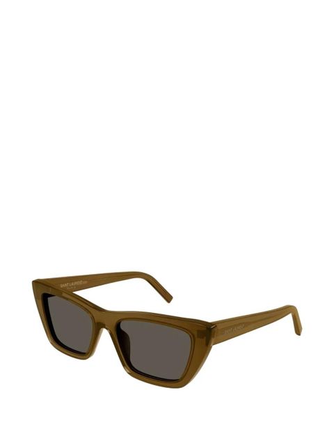 Saint Laurent Mica cat-eye sunglasses - Brown - zdjęcie produktu nr 2