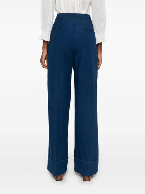 Valentino Garavani pleated trousers - Blue