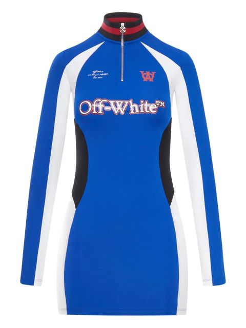 Off-White Serena zip dress - Blue - zdjęcie produktu nr 1