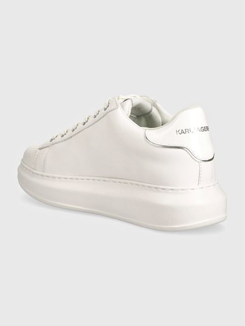 Karl Lagerfeld sneakersy skórzane KAPRI kolor biały KL62511A