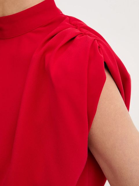 Morgan sukienka kolor czerwony mini prosta RESTY.F