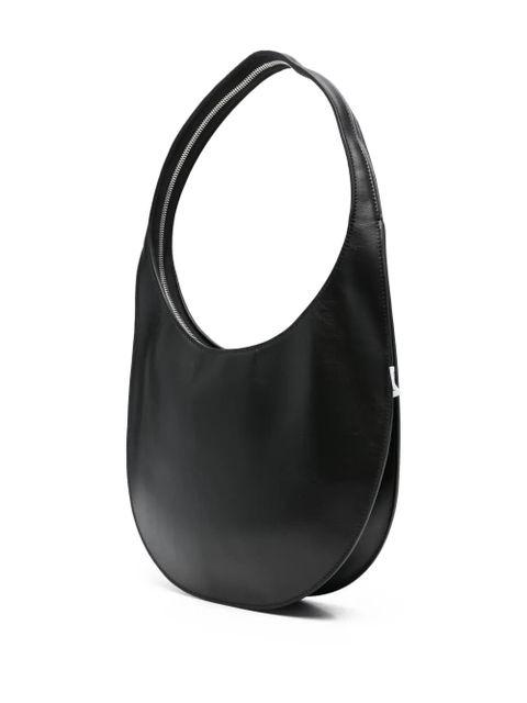 Coperni crescent zip tote bag - Black