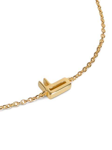 Monica Vinader Initial F chain bracelet - Gold - zdjęcie produktu nr 2