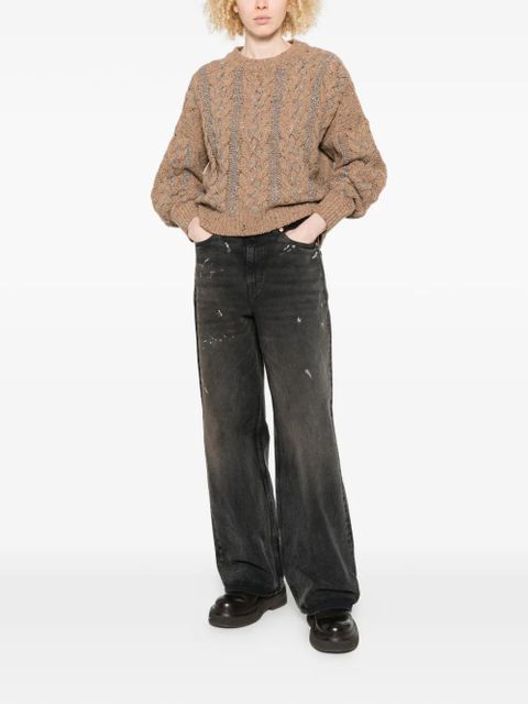 PINKO cable-knit sweater - Neutrals - zdjęcie produktu nr 2