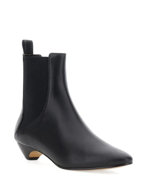 Le Monde Beryl Allegra elasticated-panel pointed-toe boots - Black