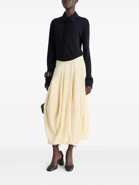LEMAIRE balloon midi skirt - Yellow - zdjęcie produktu nr 2