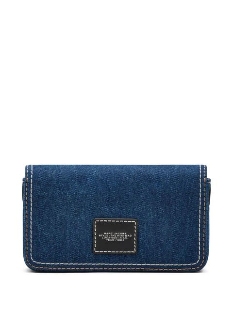 Marc Jacobs The Denim Mini Chain bag - Blue