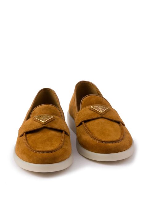 Prada suede loafers - Brown