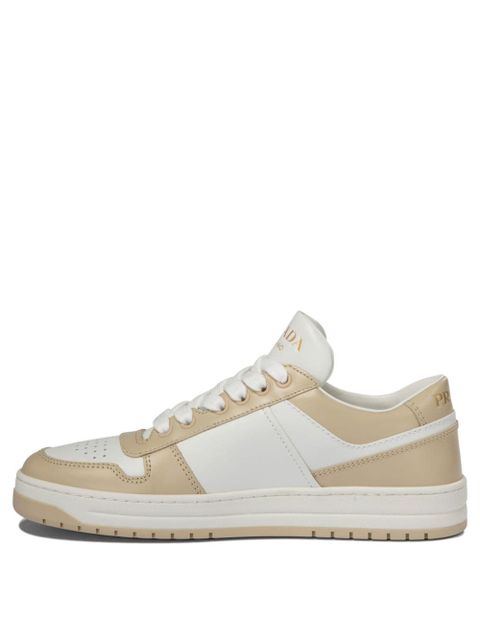 Prada Downtown logo-appliqué sneakers - Neutrals