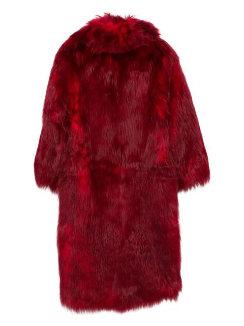 Blumarine fur coat - Red