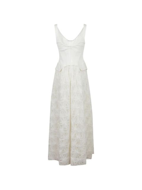 Simkhai corset-style midi dress - White - zdjęcie produktu nr 2