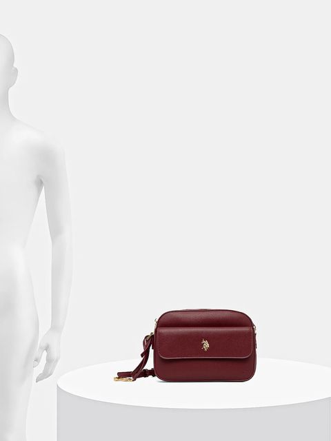 U.S. Polo Assn. torebka Jones kolor bordowy BEUJE8656WVP