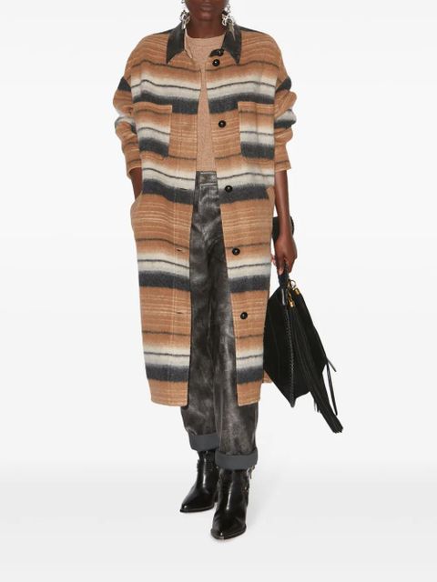 MARANT ÉTOILE Djila coat - Brown