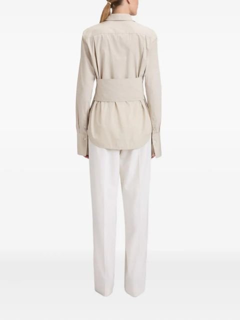 Victoria Beckham button-fastening shirt - Neutrals - zdjęcie produktu nr 2
