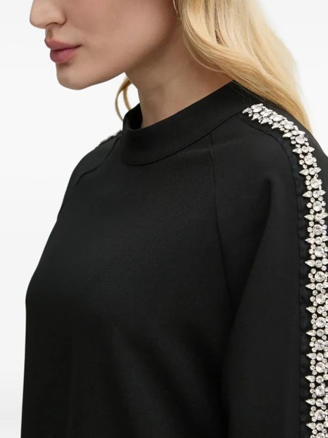 Ba&Sh Scotty crystal-embellished sweatshirt - Black - zdjęcie produktu nr 2