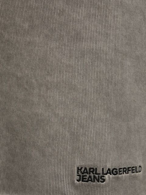 Karl Lagerfeld Jeans sukienka kolor szary mini dopasowana A3W13012