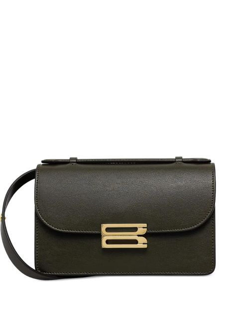 Victoria Beckham gold-tone-hardware cross-body bag - Green - zdjęcie produktu nr 1