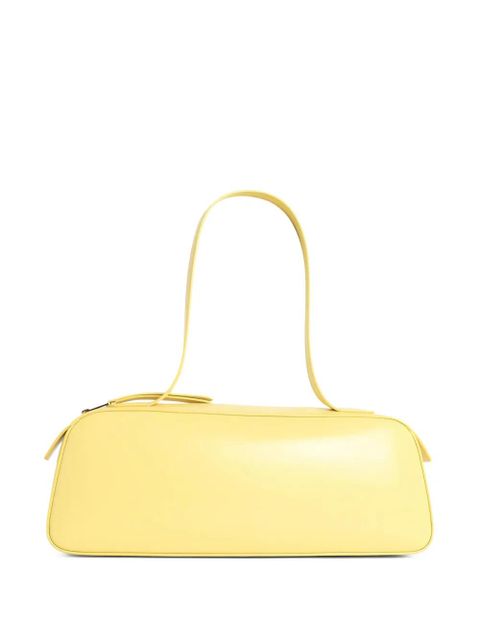 KHAITE Simona leather shoulder bag - Yellow - zdjęcie produktu nr 1