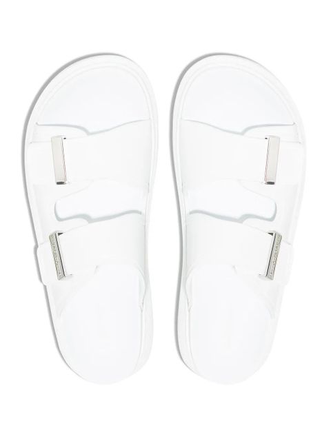 Alexander McQueen Hybrid flatform slide sandals - White - zdjęcie produktu nr 2