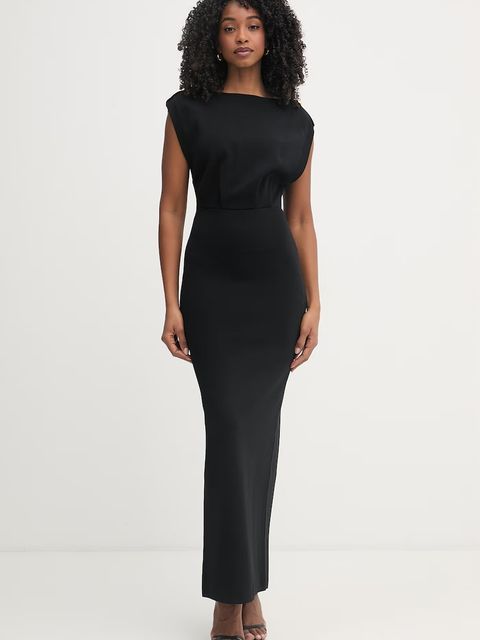 Elisabetta Franchi sukienka z wiskozą - zdjęcie produktu nr 1