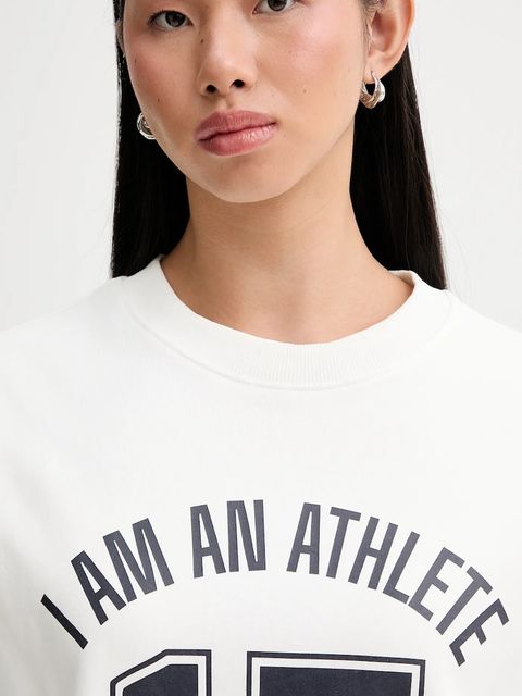 Marc O'Polo bluza bawełniana damska kolor beżowy z nadrukiem 5000007532 - zdjęcie produktu nr 2