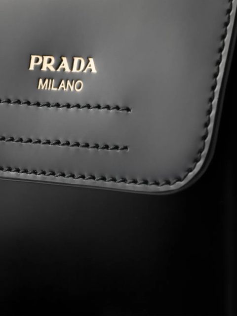 Prada 40mm pouch boots - Black