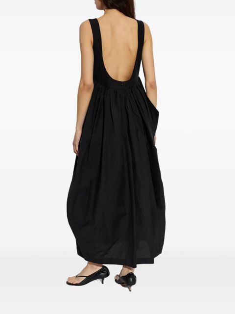 Róhe V-neck maxi dress - Black