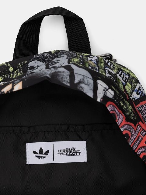 adidas Originals plecak Pride x Jeremy Scott kolor czarny mały wzorzysty JX3210