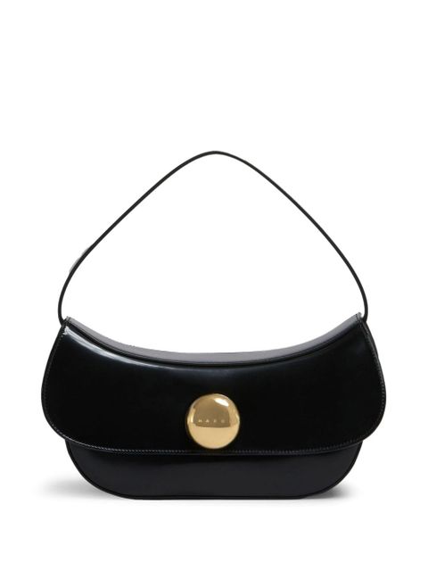 Marni leather shoulder bag - Black - zdjęcie produktu nr 1
