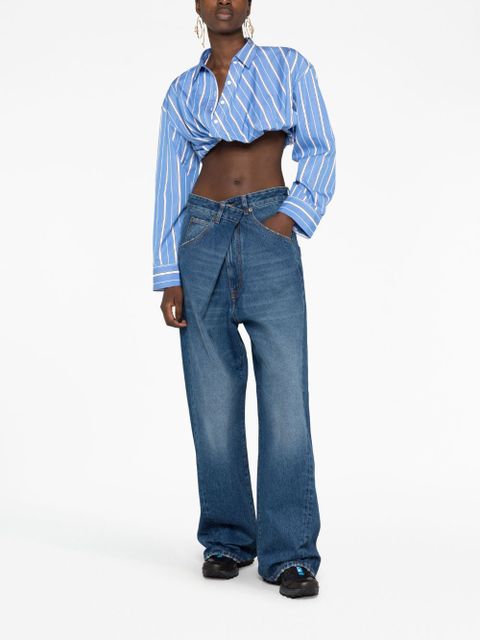 Jacquemus La Chemise Bahia Courte shirt - Blue - zdjęcie produktu nr 2