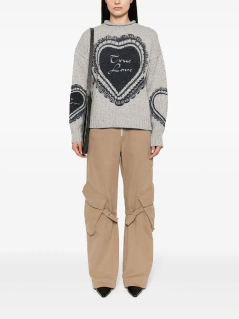 Acne Studios cotton cargo trousers - Neutrals - zdjęcie produktu nr 2