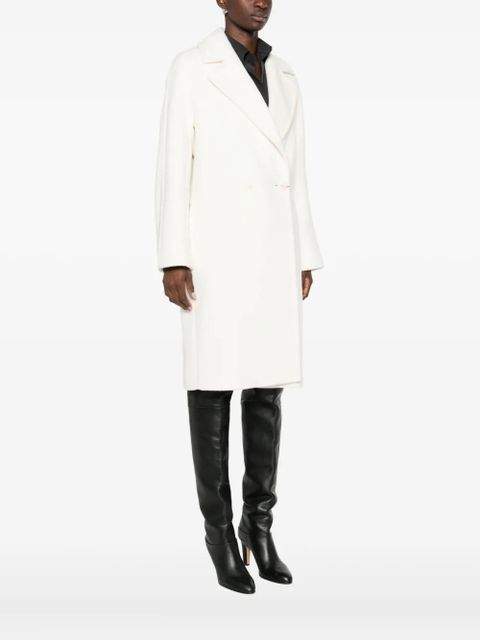 Max Mara double-breasted coat - White - zdjęcie produktu nr 2