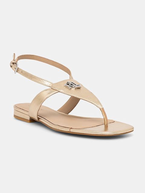 Lauren Ralph Lauren sandały skórzane Everley - zdjęcie produktu nr 1