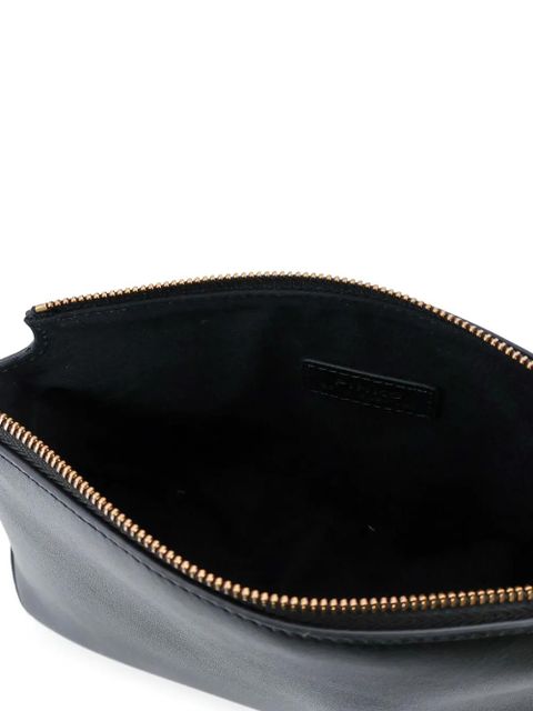 PINKO Love Birds clutch bag - Black