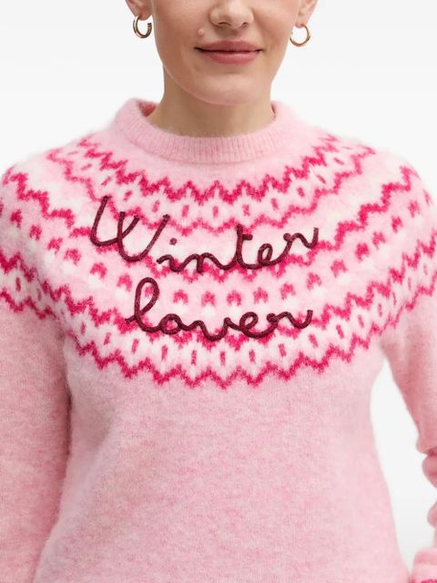 MC2 Saint Barth patterned sweater - Pink